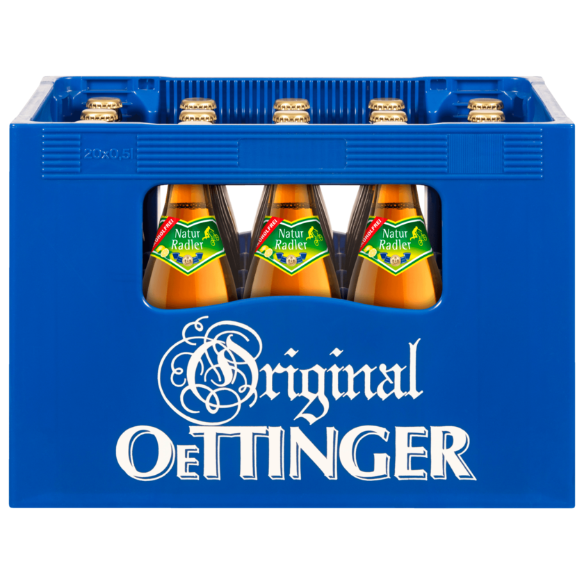 Oettinger Natur Radler alkoholfrei 20x0,5l